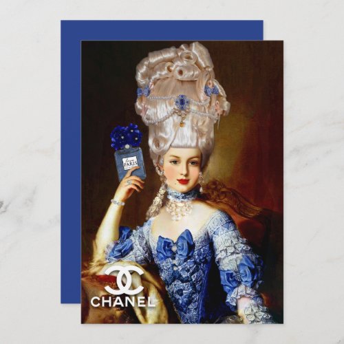 Royal Elegance of Marie Antoinette at Versailles Thank You Card