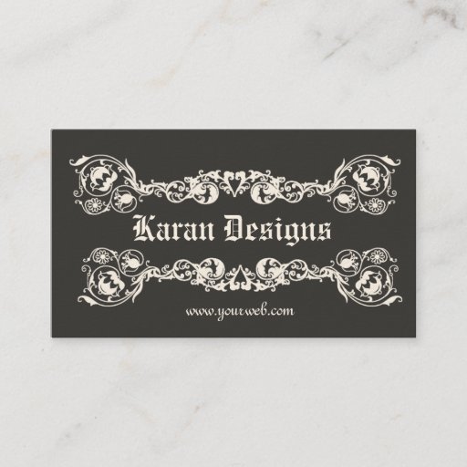 Customizable Royal Elegant Business Card Template