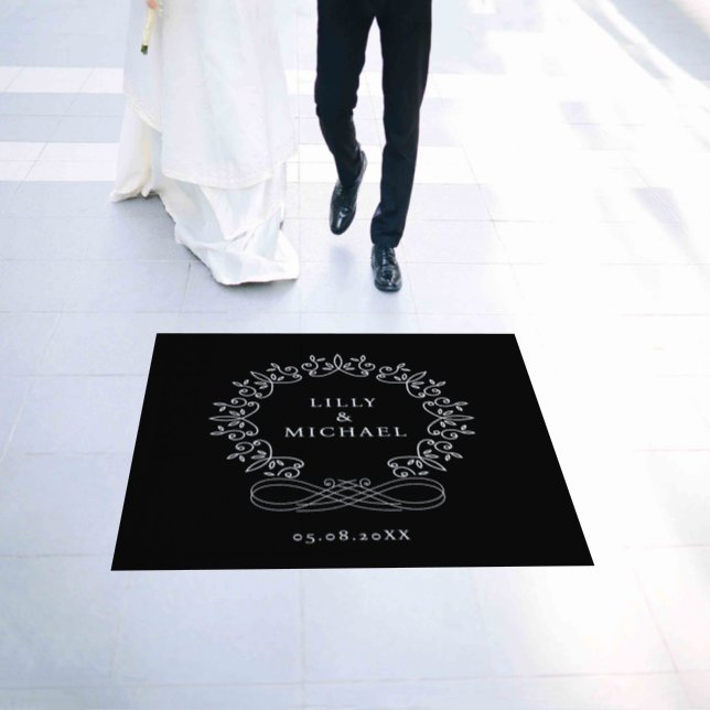 Royal, Elegant, Wedding Floor Decals (Wedding)