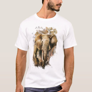 Royal Elephant Design by Animals House T-Shirt