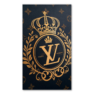 Royal Emblem Business Card Magnet