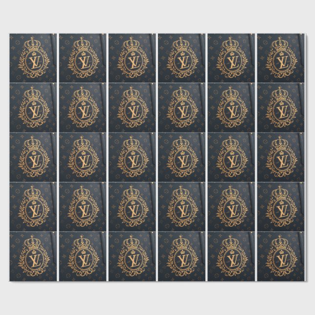 Royal Emblem  Wrapping Paper (Flat)