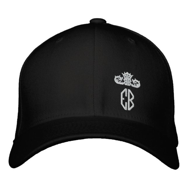 Royal English Bulldog EB Embroidered Hat (Front)