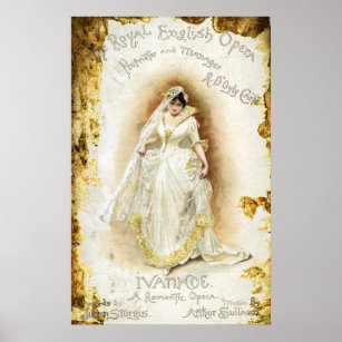 Royal English Opera's Ivanhoe Poster
