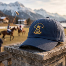 Royal Equestrian Club Embroidered Baseball Cap | Q