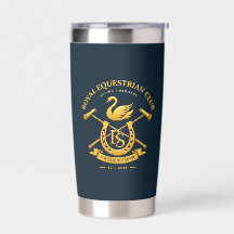 Royal Equestrian Club Navy Travel Tumbler | Old Mo