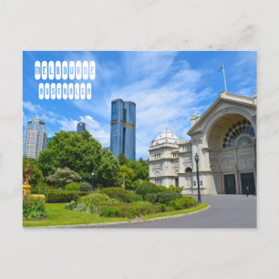 Royal Exhibition Building in Melbourne Postcard