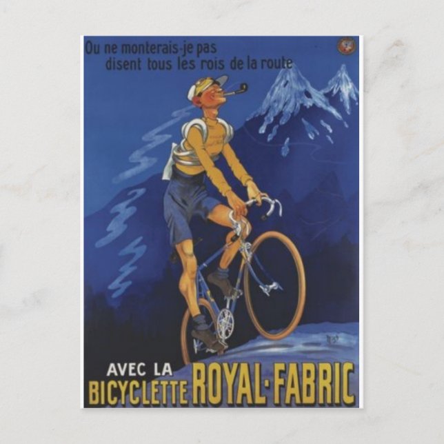 Royal Fabric Postcard (Front)