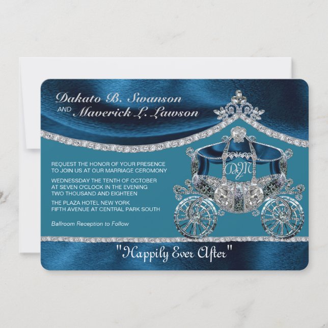 Royal Fairytale Invitation (Front)