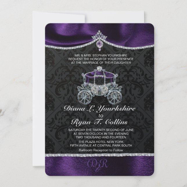Royal Fairytale Invitation (Front)