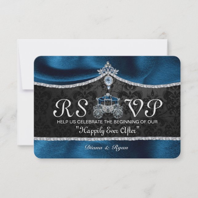 Royal Fairytale RSVP Card (Front)