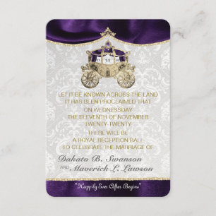 Royal Fairytale Save the Date Cards