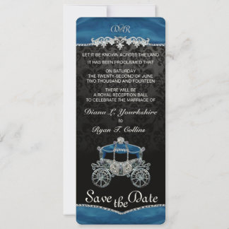Royal Fairytale Save the Date Invitation