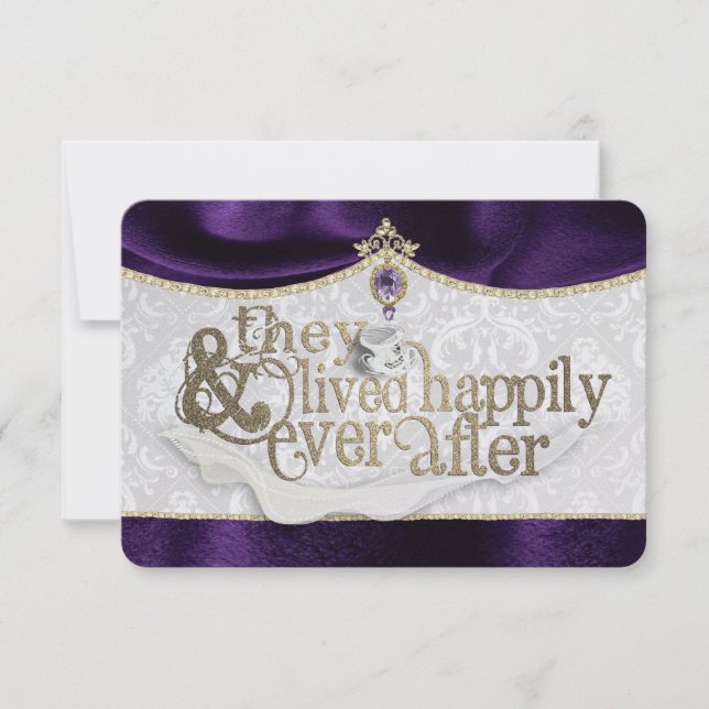 Royal Fairytale Thank You Card (Front)