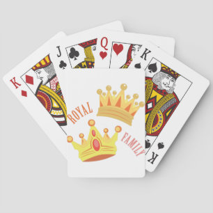 Royal Family Poker Cards