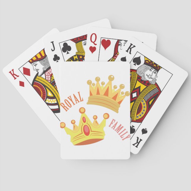 Royal Family Poker Cards (Back)