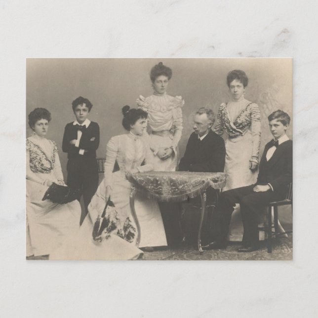 Royal family (relatives Sissi) of Bavaria #041B Postcard (Front)
