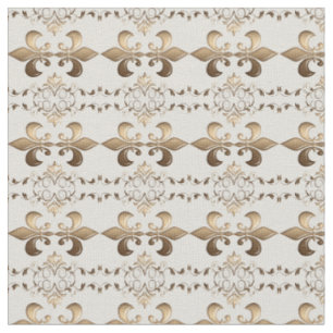 Royal, Fleur de Lis  pattern Fabric