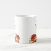 Royal Floral Quinceanera Coffee Mug (Center)