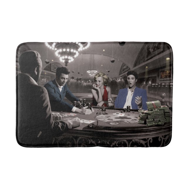 Royal Flush 2 Bathroom Mat (Front)