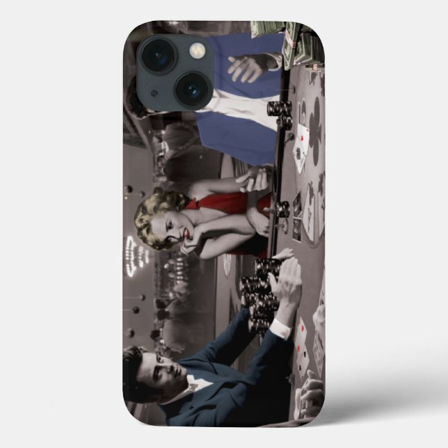 Royal Flush Case-Mate iPhone Case (Back)