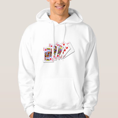 Royal Flush Diamonds Hoodie