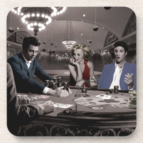 Royal Flush Drink Coaster