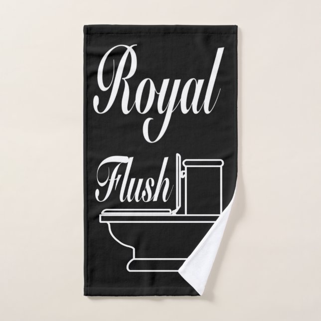 Royal Flush Hand Towel (Hand Towel)