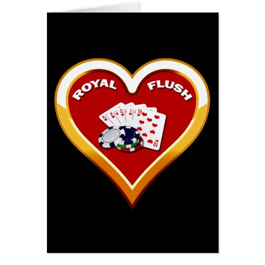 ROYAL FLUSH HEART CARDS (Front)