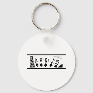 Royal Flush Keychain