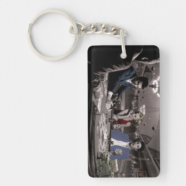 Royal Flush Keychain (Front)