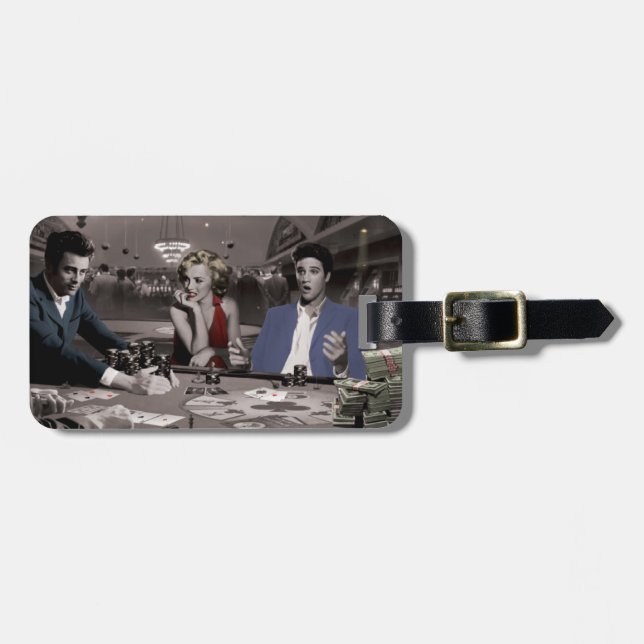Royal Flush Luggage Tag (Front Horizontal)