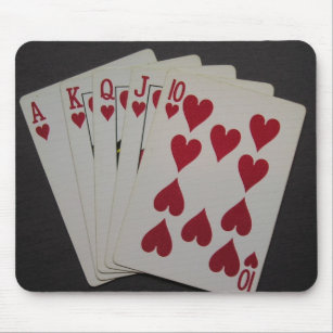 Royal Flush Mouse Pad