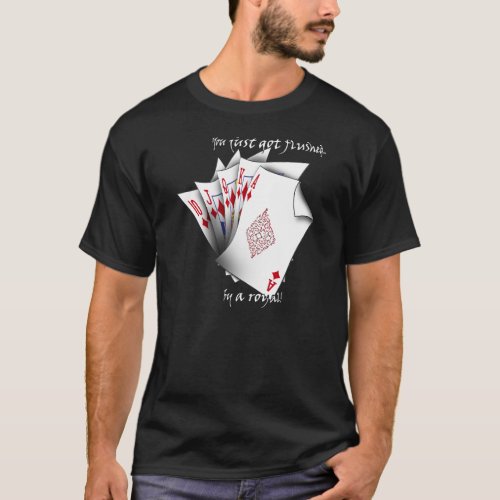 Royal Flush of Diamonds T_Shirt