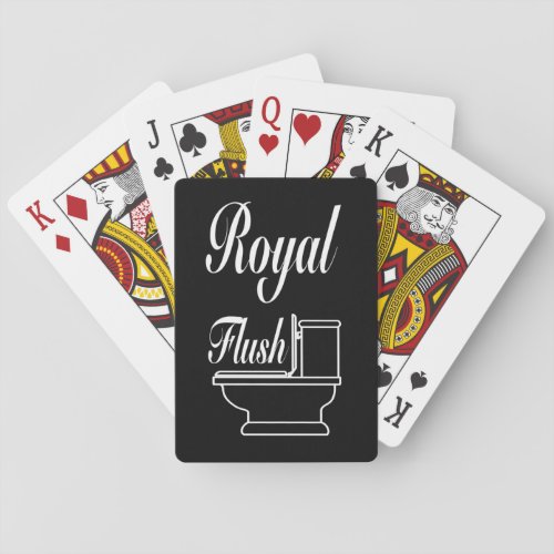 Royal Flush Playing Cards