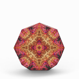 Royal Fractal | Octagonal Acrylic Art Block