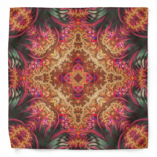 Royal Fractal | Square Bandana