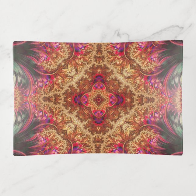 Royal Fractal - Trinket Tray (Front)