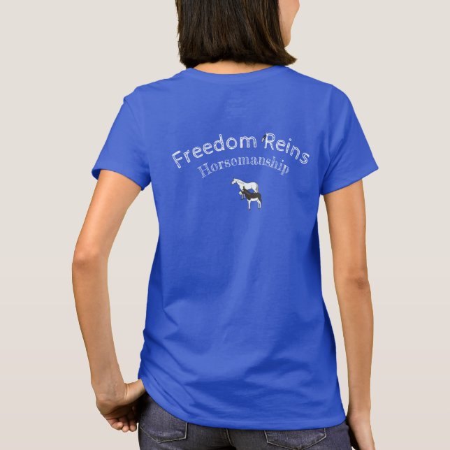 ~Royal~ Freedom Reins Horsemanship Shirt (Back)