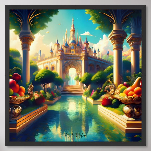Royal Garden Framed Art (Framed Front)