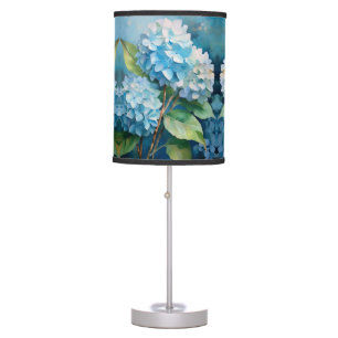 Royal Garden: Purple Petals & Foliage Lamp