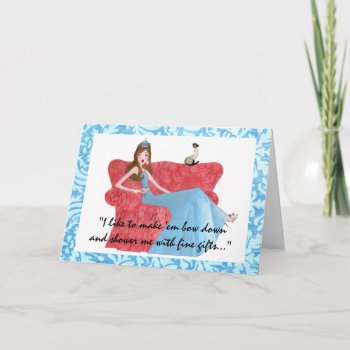 Royal Get Well Card With Divatude by LadyDenise at Zazzle