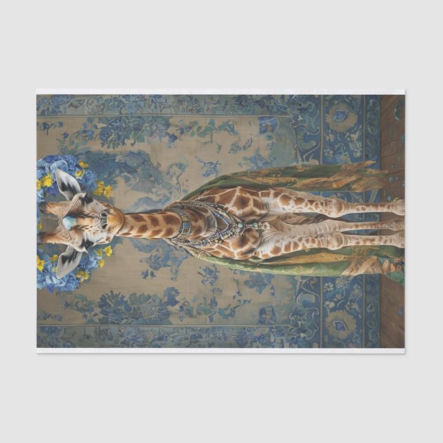 Royal Giraffe Tissue Paper (Front)