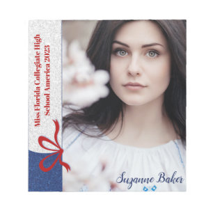 Royal Glitter - Custom Pageant Autograph Pad SM