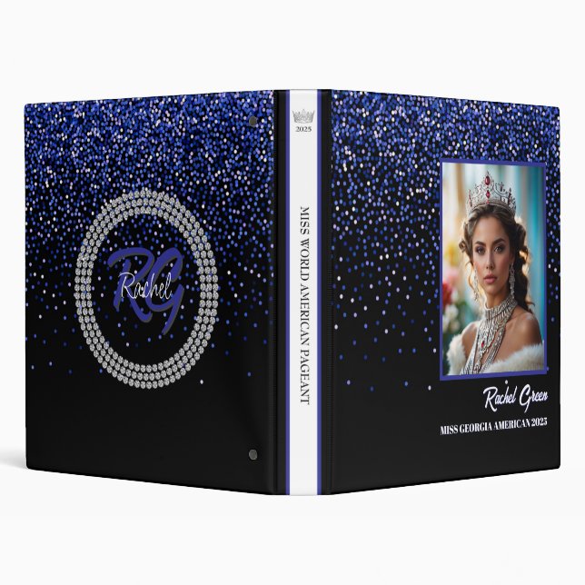 Royal Glitz Sparkle Binder for Pageants (Background)