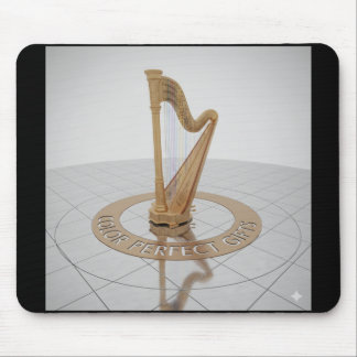 Royal Gold Harp Mousepad