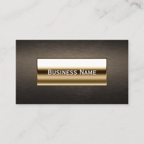 Royal Gold Label Lawyer/Attorney Business Card