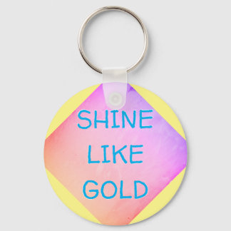 Royal Gold Sunshine Keychain