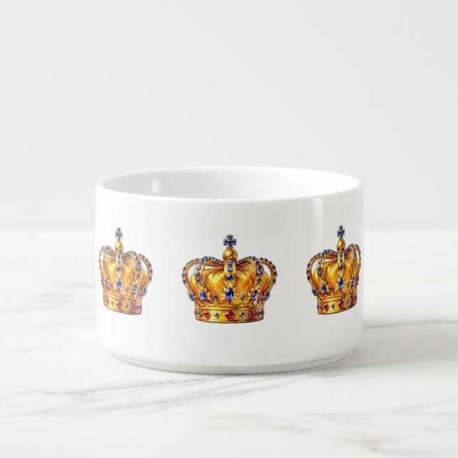 Royal golden crown bowl (Center)