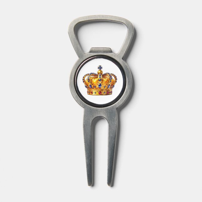 Royal golden crown divot tool (Composite)